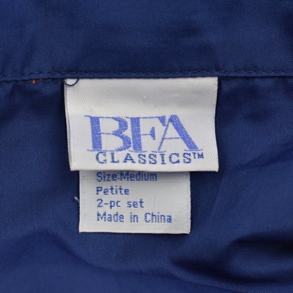 BFA Classics Wind Breaker Jacket Only Size Medium Gently Used Condition - Picture 5 of 5